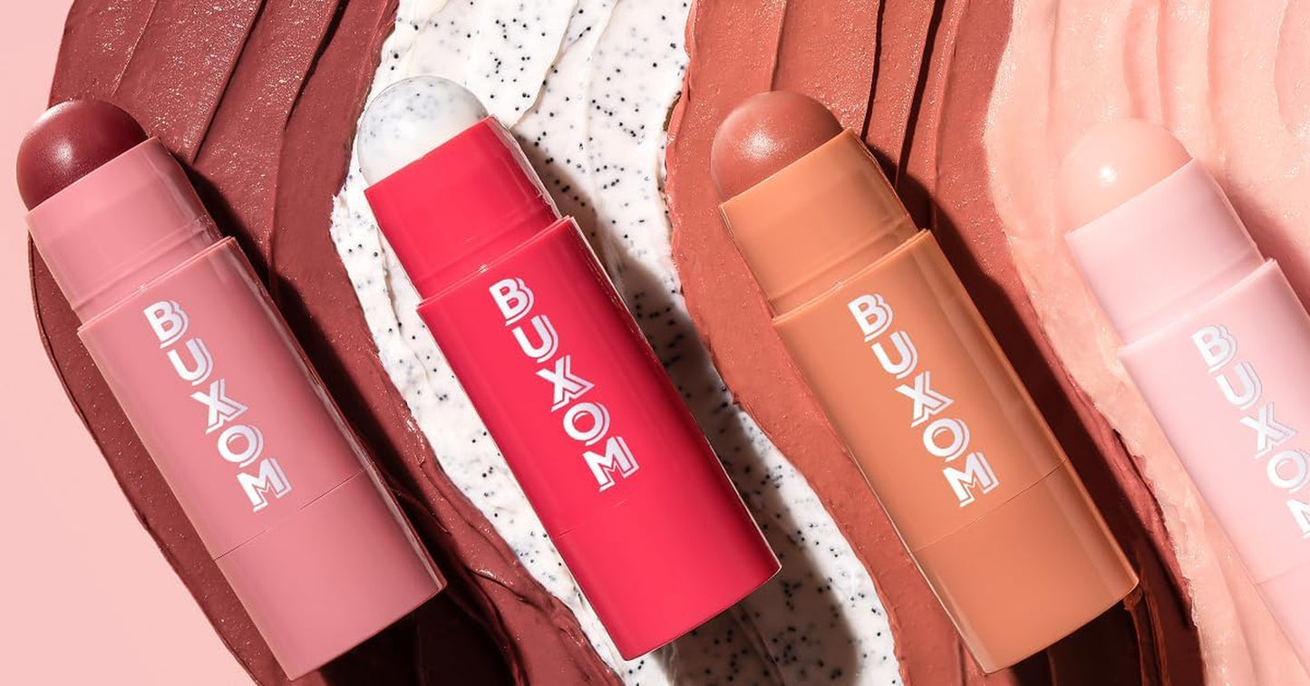 Power-Full Plumping Lip Balm, Tinted Lip Balm Plumper, Enhancing & Hydrating Lip Moisturizer Formulated with Peptides