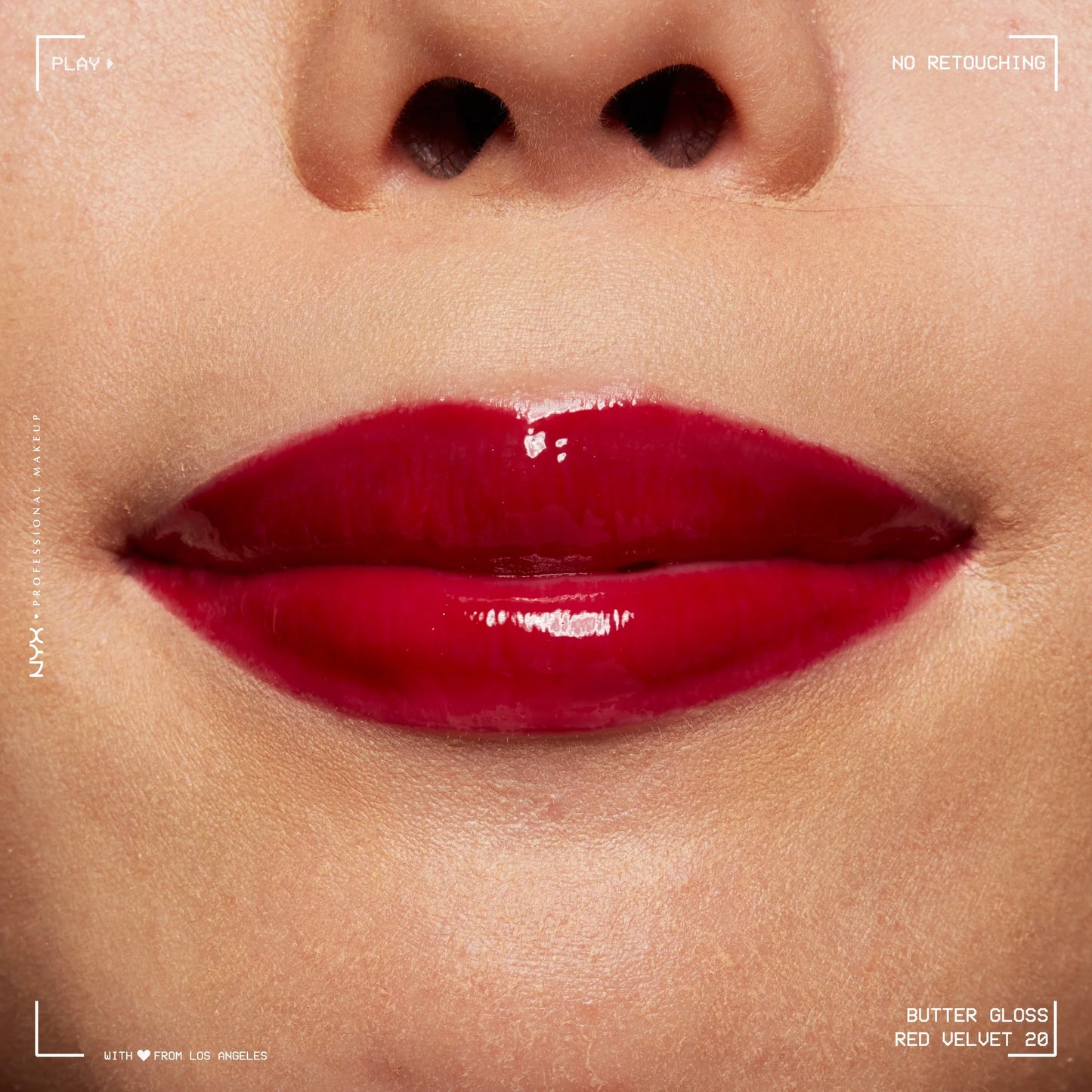 Butter Gloss, Non-Sticky Lip Gloss, Red Velvet 0.27 Oz