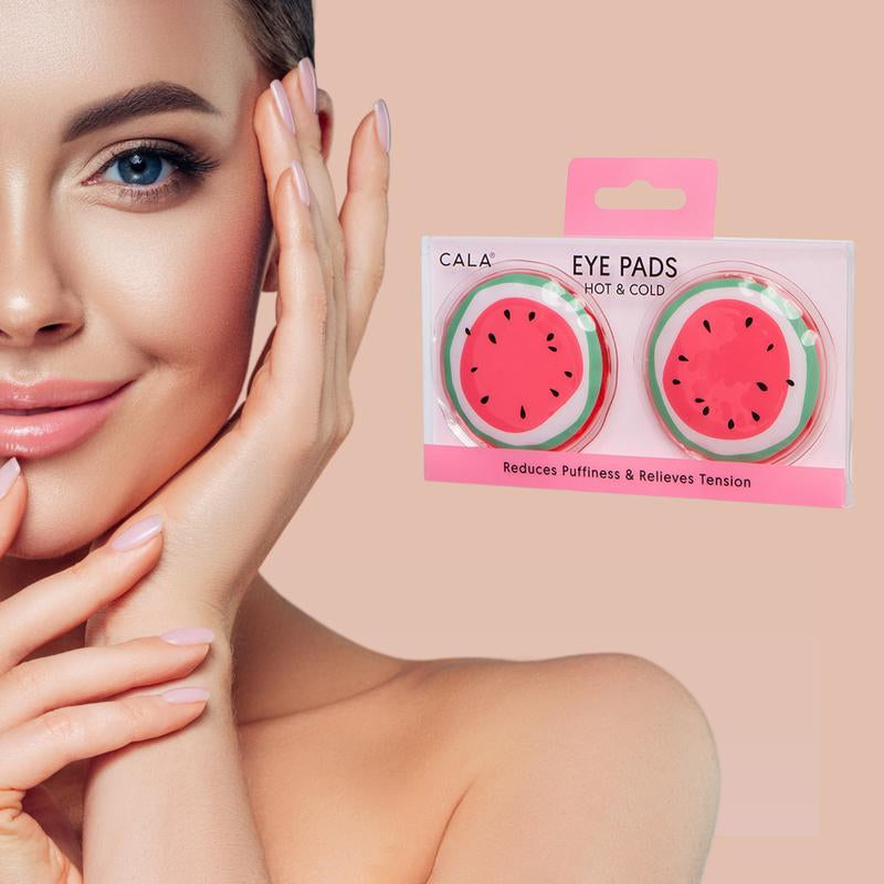 CALA Hot and Cold Eye Pads Watermelon, Relieves Puffiness and Tension, Soothing, Revitalizing, Refresh, Relieves Stress, Relax Skin Care Comfort