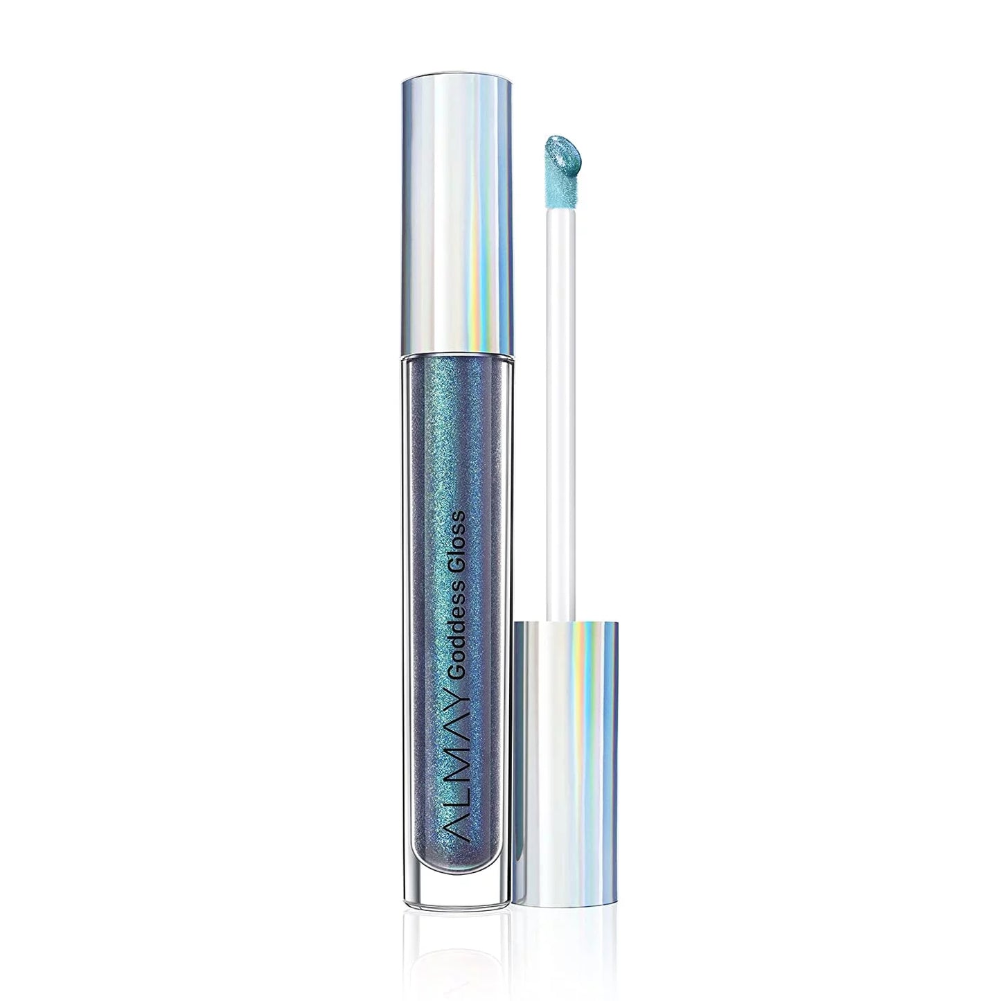Lip Gloss by , Non-Sticky Lip Makeup, Holographic Glitter Finish, Hypoallergenic, 800 Ethereal