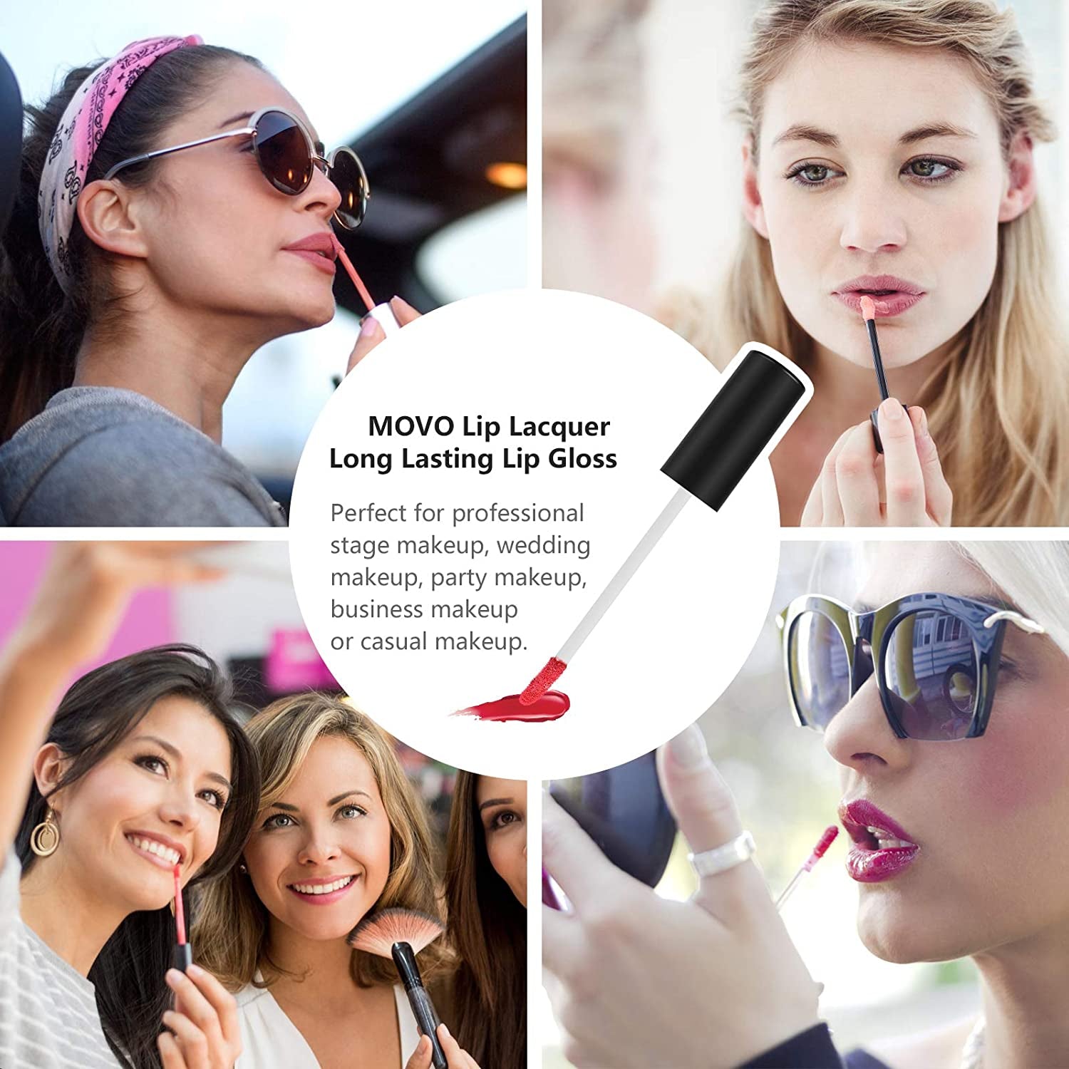 3Pcs Liquid Lipstick Set – 2Pcs Ultra Matte +1Pc Clear Lip Gloss Set,Lip Stain Long Lasting Waterproof Non-Stick Cup Nude Liquid Lipstick Gift Set for Women(2 Matte & 1 Clear #1)